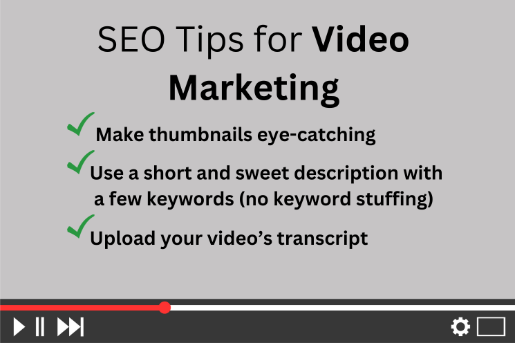 SEO Strategies for SaaS Video Marketing. Read this article for more video marketing tips for beginners.