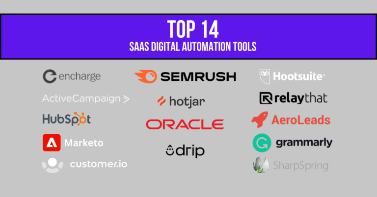 The best SaaS digital marketing automation tools - Why you need them. What they can do. And how they benefit your bottom line. This post will get you started.