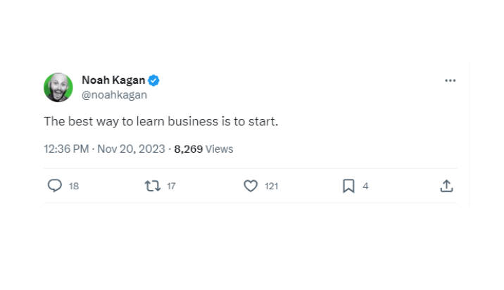 Number 6 on our list of the top 10 leading SaaS influencers you need to know in 2023 - Noah Kagan. Don't miss the other 9 need-to-know SaaS influencers and other helpful B2C SaaS marketing information.