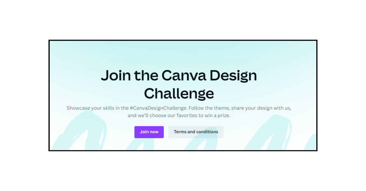 In no particular order, Canva's #Canvadesignchallenge campaign hits our number 2 spot. Check out the key takeaways from this campaign to see why. And don't forget to check out the other 8 of our best B2B SaaS marketing campaigns and our takeaways for more!