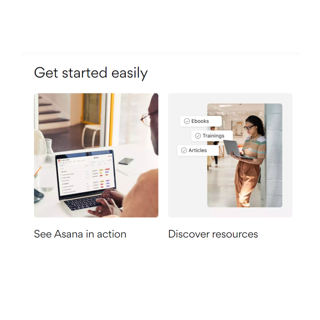 Step 5 example: Asana. Learn how they enhance user experience and customer satisfaction to increase adoption rates. Don't forget to read the full article for our real-life applications of the other 8 best steps to navigating SaaS adoption rates and our biggest takeaways from each.