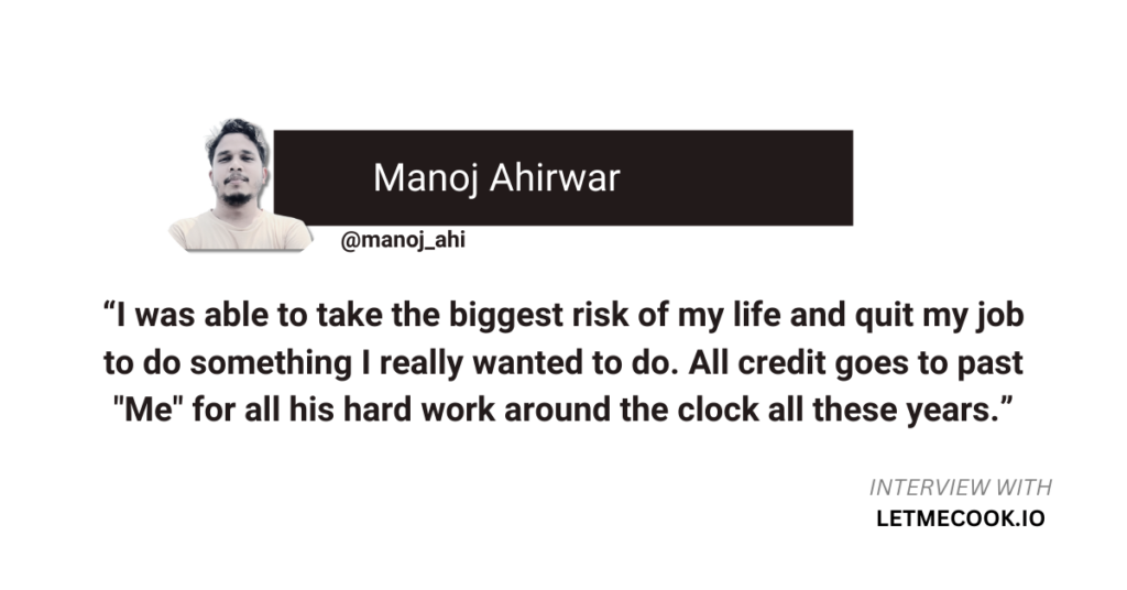 Manoj Ahirwar discusses his biggest risk, and from that - his greatest reward, in this interview. Don't forget to read the full post to see how he is using his company UniqueSide to help others.