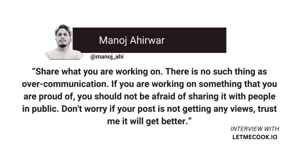 Manoj Ahirwar shares his advice for SaaS startup founders in this interview. Don't forget to read the full post to see how he is using his company UniqueSide to help others.