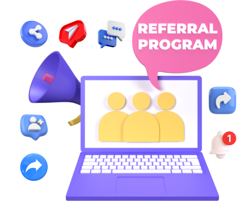 Short-term marketing campaigns idea 5 - referral programs. Don't miss the full article for actionable steps, cost, pros, and cons of this marketing campaign idea, as well as the other 4!